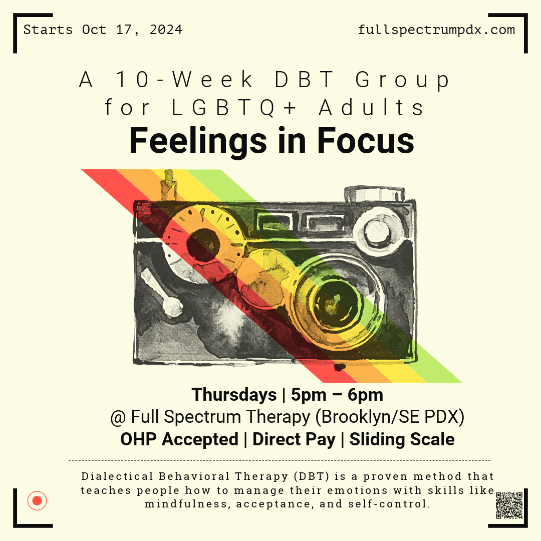 Feelings in Focus Flyer